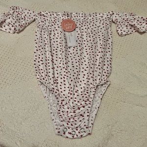 NWT Baileys Blossom heart leotard